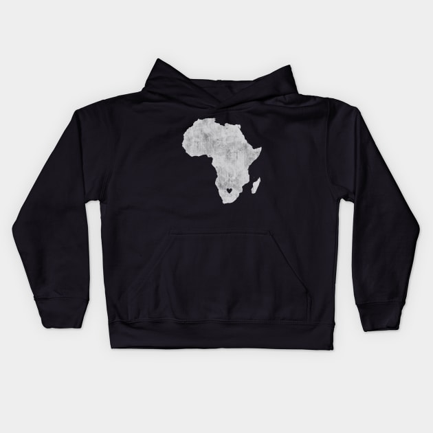 I <3 South Africa Kids Hoodie by MellowGroove
